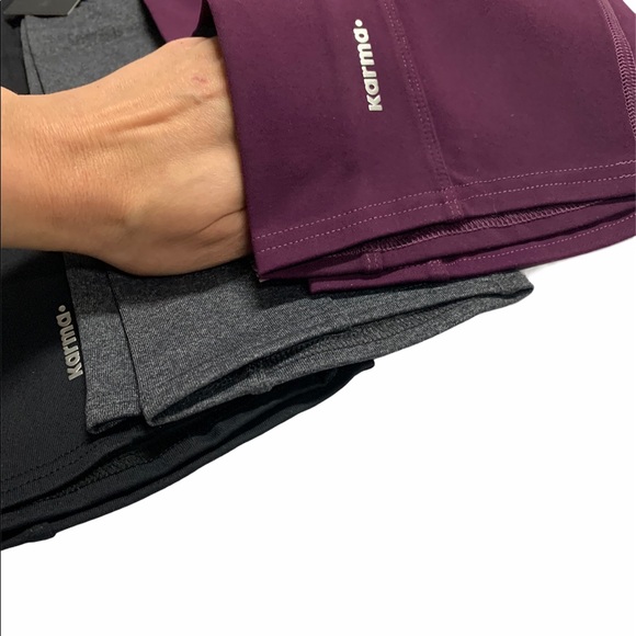 3PACK-Highwaist Crop-Fig - Picture 5 of 12